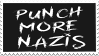 Punch More Nazis Stamp